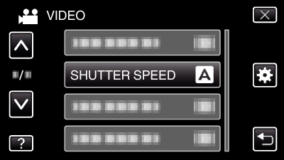 SHUTTER SPEED